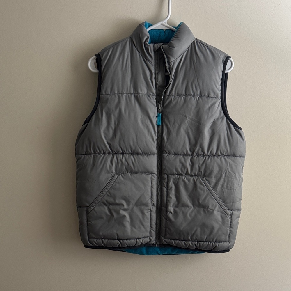 Women’s Gray Puffer Vest